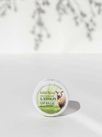 Lanolin Lip Balm with Shea Butter, 15 g