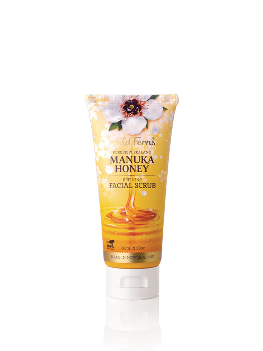 Manuka Honey Refining Facial Scrub, 100 ml