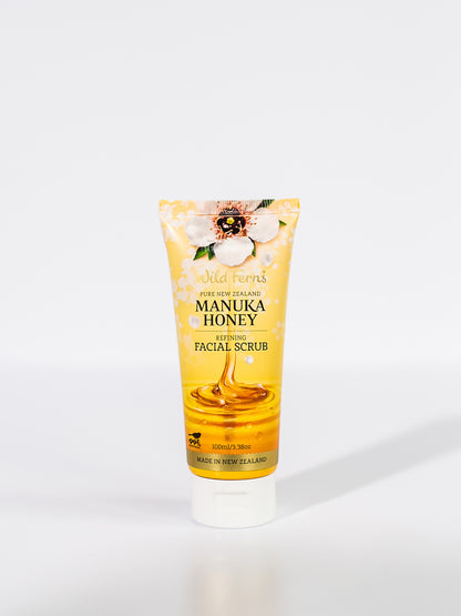 Manuka Honey Refining Facial Scrub, 100 ml