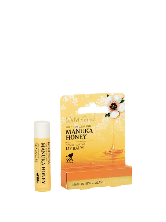 wild ferns manuka honey conditioning lip balm